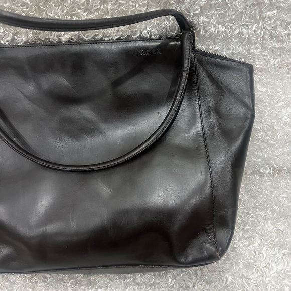 Prada Vitello Chic Leather Handle Bag - Picture 3 of 16